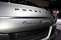 Dettaglio scritta Porsche Panamera S Hybrid
